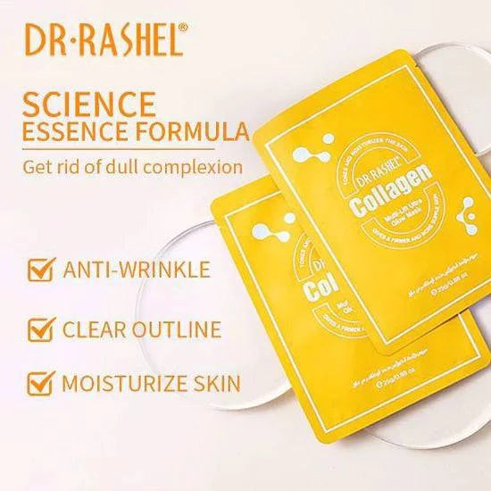 Dr.RASHEL Collagen Multi-lift ultra glow mask 25g*5pcs