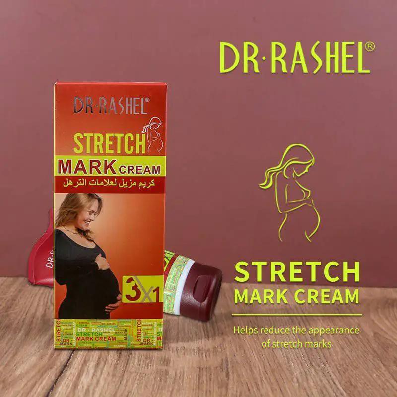 Dr.Rashel 3 in 1 Stretch Mark Remover Cream with Collagen Cocoa Butter & Jojoba Oil - 150gms